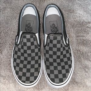 Checkered Vans